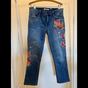 Johnny Was rare denim jeans